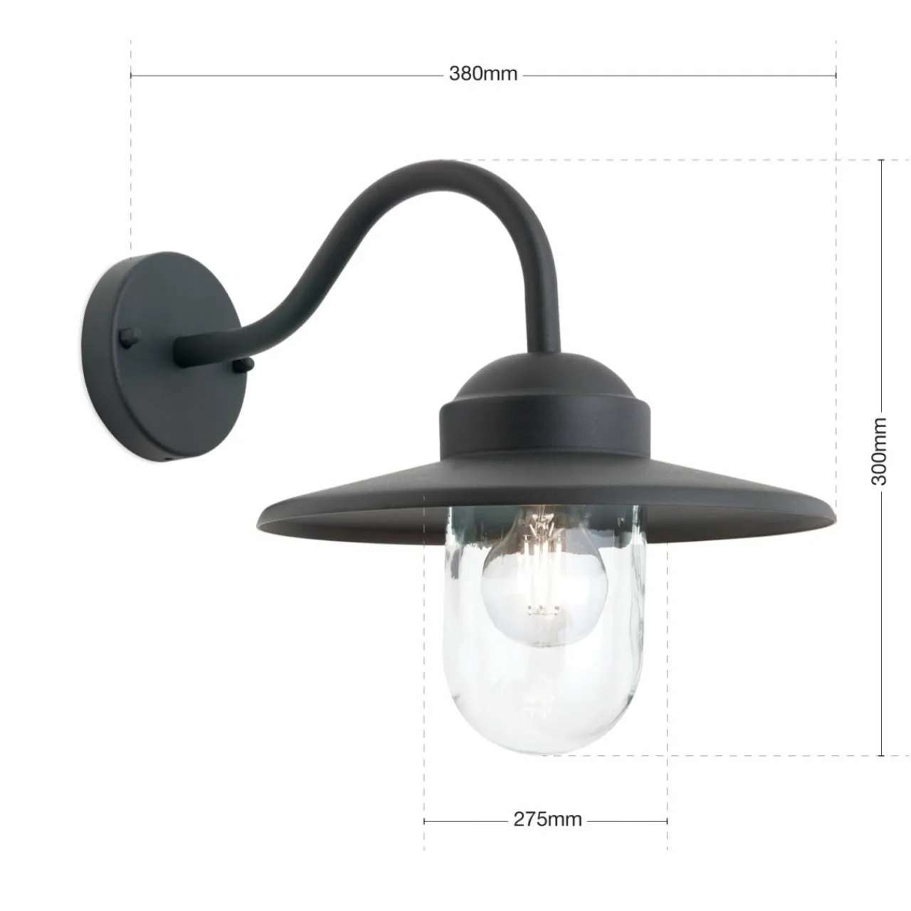 ORION Applique d’extérieur Edward vintage anthracite^ Appliques Murales Extérieures