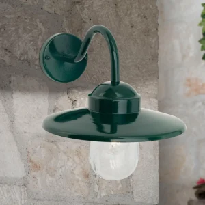 ORION Applique d’extérieur Edward vintage vert foncé^ Appliques Murales Extérieures
