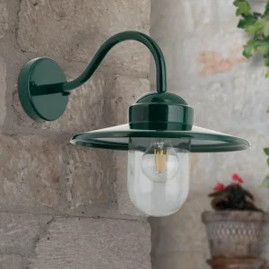 ORION Applique d’extérieur Edward vintage vert foncé^ Appliques Murales Extérieures