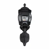 Trio Lighting Applique d'extérieur Elvo, douille en haut, noir mat^ Luminaires De Terrasse