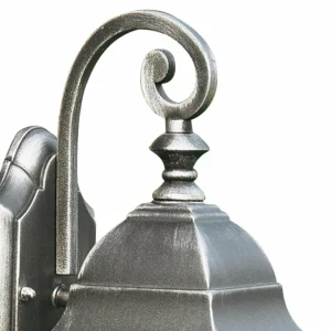 Searchlight Applique d’extérieur Genoa verre au plomb, IP23^ Appliques Murales Extérieures