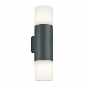 Trio Lighting Applique d'extérieur Hoosic à 2 lampes, anthracite^ Appliques Murales Extérieures