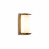 Moretti Luce Applique d'extérieur Ice Cubic 3412 laiton antique^ Appliques Murales Extérieures