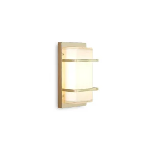 Moretti Luce Applique d'extérieur Ice Cubic 3415 laiton naturel^ Appliques Murales Extérieures
