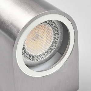 Lindby Applique d'extérieur Idris en aluminium^ Appliques Murales Extérieures