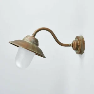 Moretti Luce Applique d'extérieur incurvée Birga^ Appliques Murales Extérieures