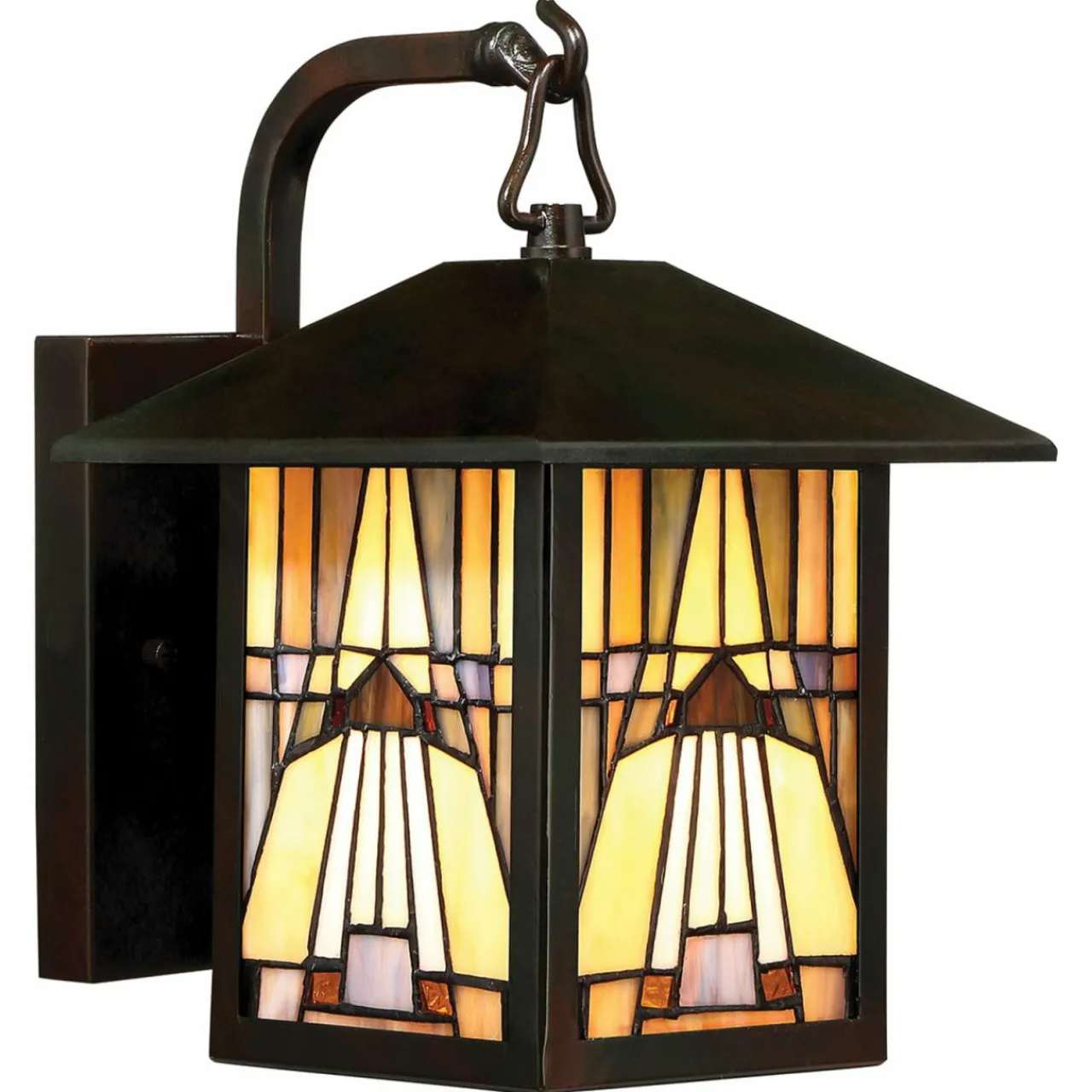 QUOIZEL Applique d’extérieur Inglenook, coloré, H 27,8 cm^ Appliques Murales Extérieures