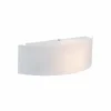 Brilliant Applique d'extérieur Interface, blanc, largeur 31 cm, plastique^ Luminaires De Terrasse