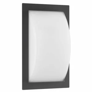 LCD Applique d'extérieur Ivett E27 graphite^ Appliques Murales Extérieures
