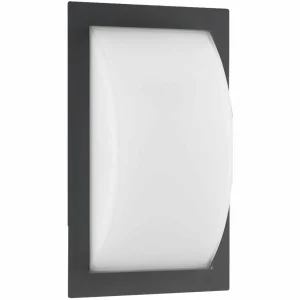 LCD Applique d'extérieur Ivett E27 graphite avec détecteur de mouvement^ Appliques D'Extérieur Avec Détecteur