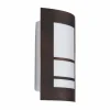 Lindby Applique d'extérieur Katalea brun rouille^ Appliques Murales Extérieures