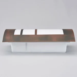Lindby Applique d'extérieur Katalea brun rouille^ Appliques Murales Extérieures