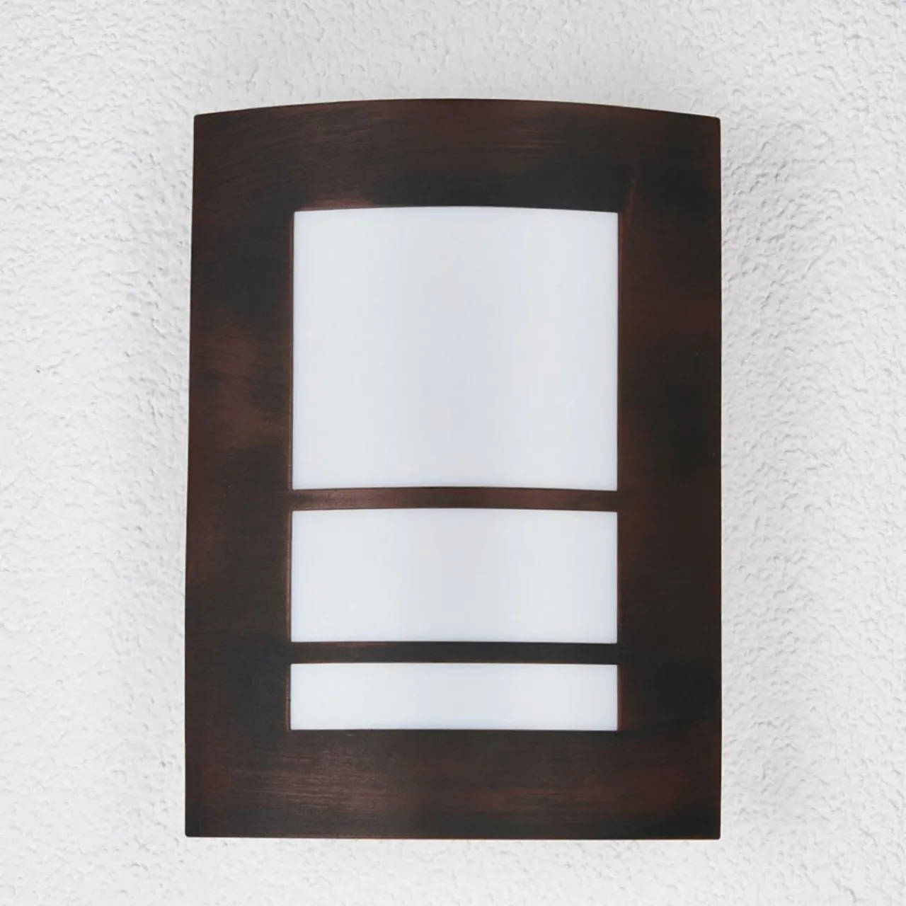 applique_dextrieur_katalea_brun_rouille_3.webp Lindby Applique d'extérieur Katalea brun rouille^ Appliques Murales Extérieures