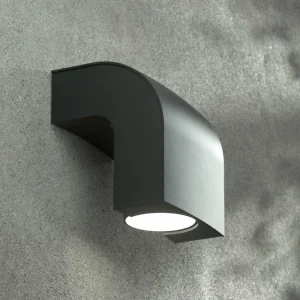 FARO BARCELONA Applique d'extérieur KLAMP, hauteur 13 cm, 1 lampe^ Appliques Murales Extérieures