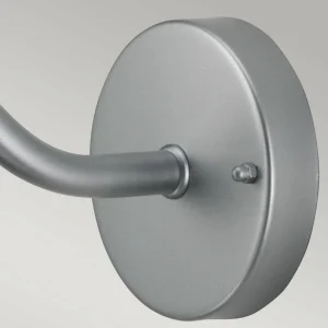 Elstead Applique d'extérieur Klampenborg, argent, lanterne, acier inoxydable^ Luminaires De Terrasse