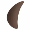 Linea Light Applique d'extérieur LED Alba, brun foncé, aluminium, IP65, 3.000 K^ Appliques Murales Extérieures