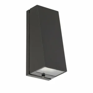 BEGA Applique d'extérieur LED 33513 K4, 4.000 K, graphite, fonte^ Appliques Murales Extérieures