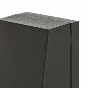 BEGA Applique d'extérieur LED 33513 K4, 4.000 K, graphite, fonte^ Appliques Murales Extérieures