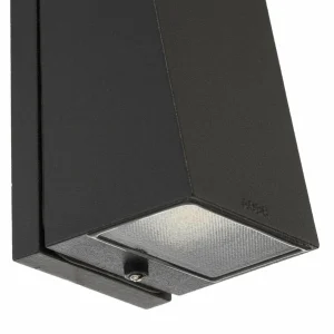 BEGA Applique d'extérieur LED 33513 K4, 4.000 K, graphite, fonte^ Appliques Murales Extérieures