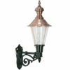 K.S. Verlichting Applique d'extérieur LED Edam M nostalgique, vert^ Appliques Murales Extérieures