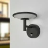 Lucande Applique d'extérieur LED Fenia, 21cm, anthracite, détecteur de mouvement^ Éclairage Extérieur Avec Détecteur