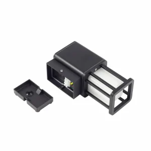 Lucande Applique d'extérieur LED Dakil, noir, aluminium^ Luminaires De Terrasse