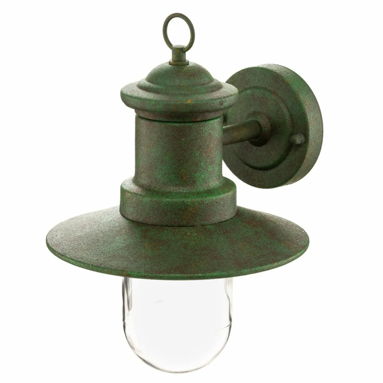ORION Applique d’extérieur Leonie vert vintage^ Appliques Murales Extérieures