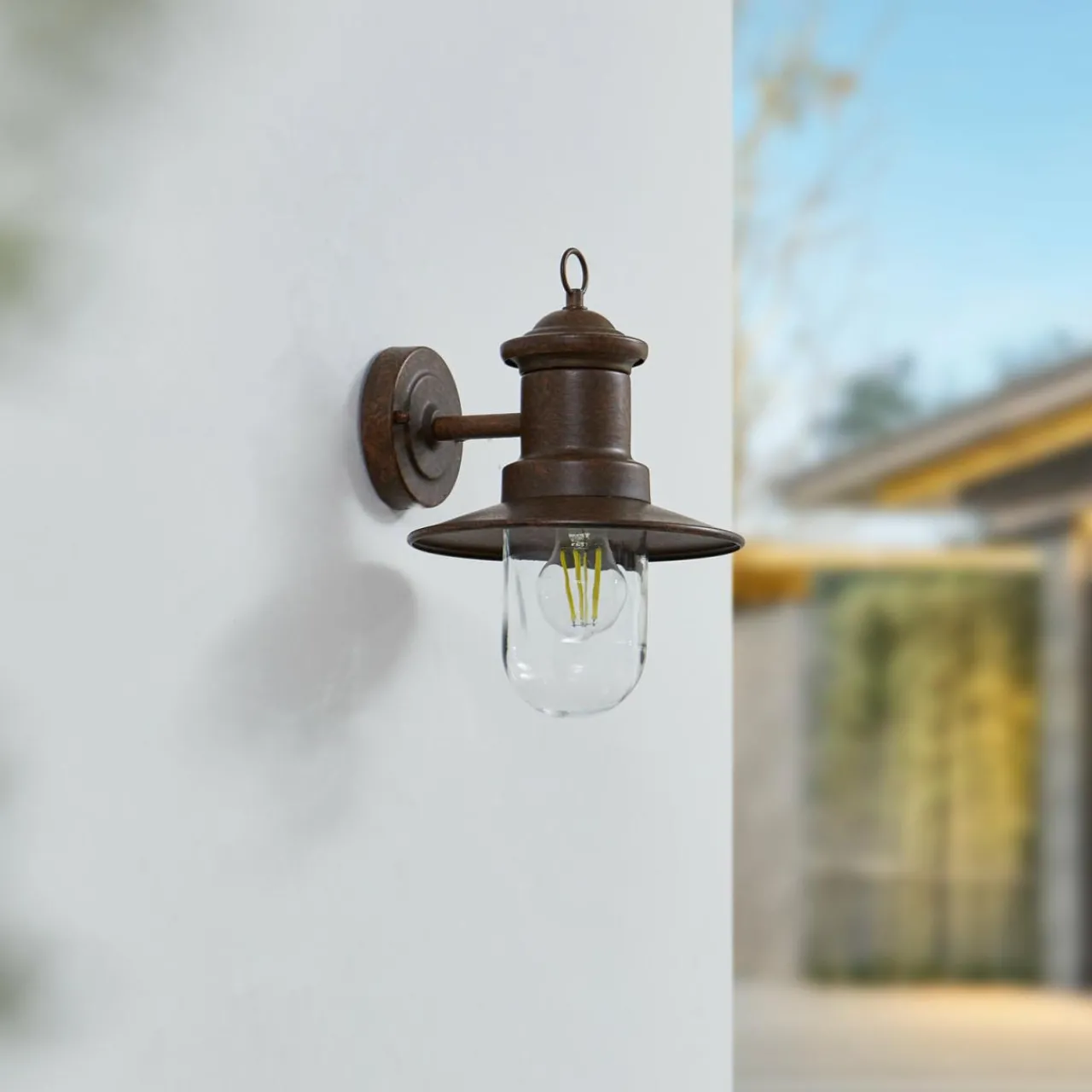 applique_dextrieur_lindby_eloretta_rouille_acier_hauteur__cm_0.webp Lindby Applique d'extérieur Eloretta, rouille, acier, hauteur 31 cm^ Luminaires De Terrasse
