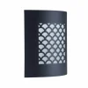 Lindby Applique d'extérieur Mailo en aluminium, gris^ Appliques Murales Extérieures