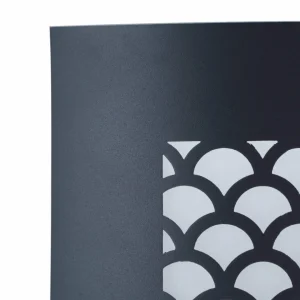 Lindby Applique d'extérieur Mailo en aluminium, gris^ Appliques Murales Extérieures