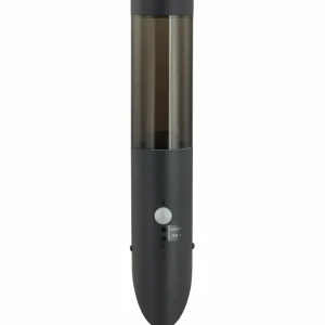 Lindby Applique d'extérieur Statius, noir, fer, 40 cm^ Appliques Murales Extérieures