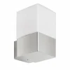 LCD Applique d'extérieur Linus inox sans détecteur^ Appliques Murales Extérieures