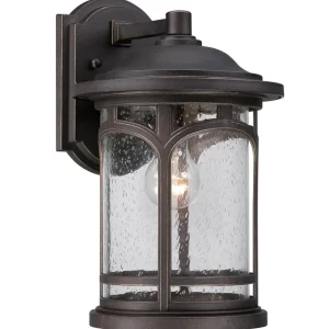 QUOIZEL Applique d’extérieur Marblehead robuste, 37 cm^ Appliques Murales Extérieures