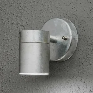 Konstsmide Applique d'extérieur Modena, à 1 lampe, couleur acier^ Appliques Murales Extérieures