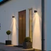 Konstsmide Applique d’extérieur Modena 1 lampe 2 fentes noire^ Appliques Murales Extérieures