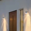 Konstsmide Applique d'extérieur Modena fente, 1 lampe blanche^ Appliques Murales Extérieures