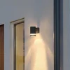 Konstsmide Applique d'extérieur Modena fente, 1 lampe noire^ Appliques Murales Extérieures