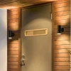 Konstsmide Applique d'extérieur noire Modena à 2 lampes^ Appliques Murales Extérieures