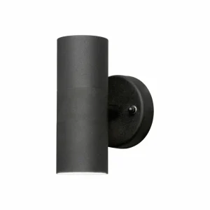 Konstsmide Applique d'extérieur noire Modena à 2 lampes^ Appliques Murales Extérieures