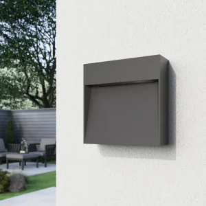 Lucande Applique d'extérieur Noreia rectangulaire^ Appliques Murales Extérieures