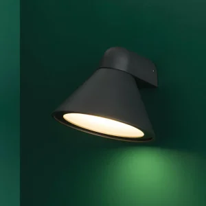 FARO BARCELONA Applique d’extérieur Pals, IP65 gris foncé^ Appliques Murales Extérieures