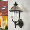 Konstsmide Applique d'extérieur Parma garniture inox haut^ Appliques Murales Extérieures