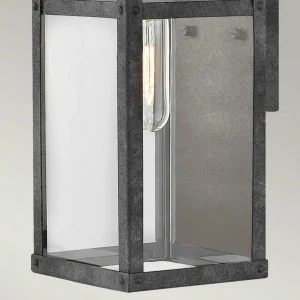 Quintiesse Applique d'extérieur Porter, noir, hauteur 33,6 cm^ Appliques Murales Extérieures