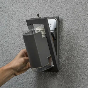 Konstsmide Applique d’extérieur Potenza Up & Down, anthracite^ Appliques Murales Extérieures