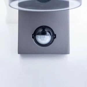 Näve Applique d’extérieur Rombe avec capteur, 1 lampe^ Appliques D'Extérieur Avec Détecteur