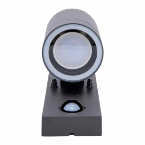 Näve Applique d’extérieur Rombe avec capteur, 1 lampe^ Appliques D'Extérieur Avec Détecteur