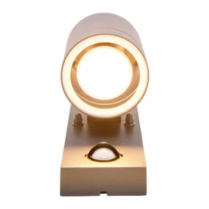 Näve Applique d’extérieur Rombe avec capteur, 1 lampe^ Appliques D'Extérieur Avec Détecteur