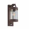 Trio Lighting Applique d'extérieur Sambesi à détecteur, rouille^ Appliques D'Extérieur Avec Détecteur