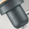 Elstead Applique d’extérieur Saturne, grise/argentée^ Luminaires De Terrasse