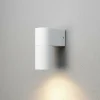 Konstsmide Applique d'extérieur Temi, blanc, largeur 11 cm, aluminium^ Appliques Murales Extérieures